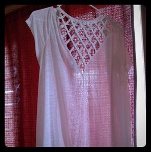 Maurices shirt with caged back xl